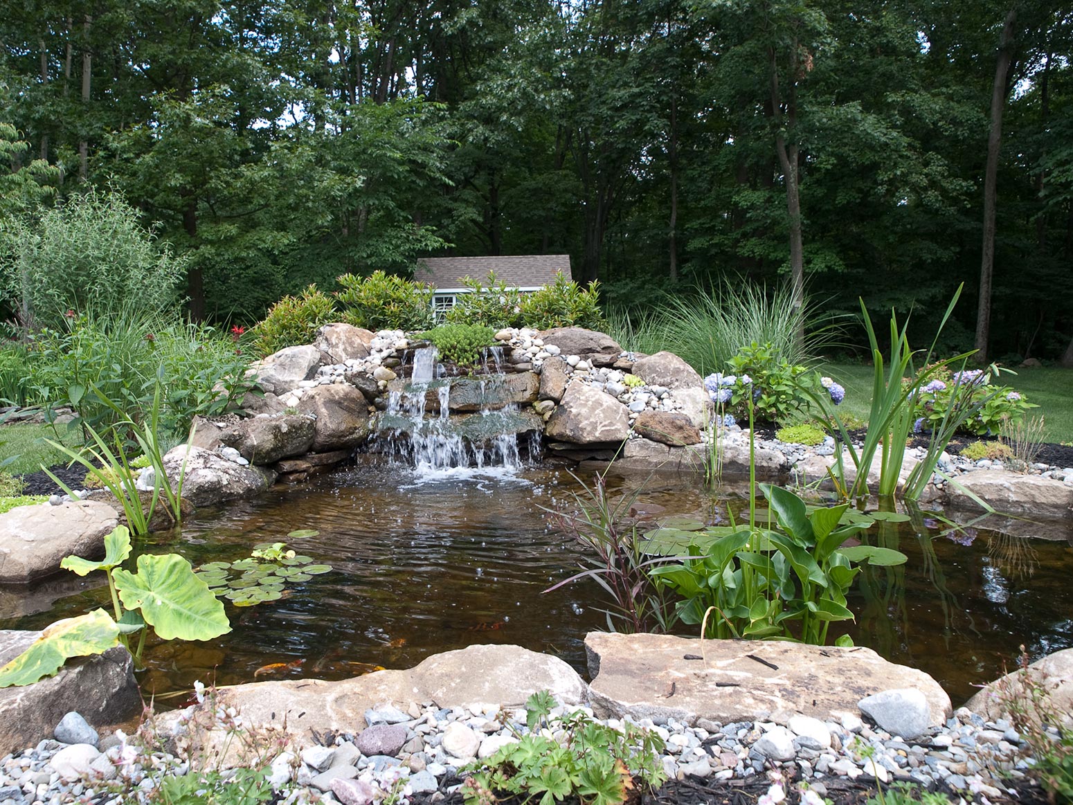 Ponds, Waterfalls & Fountains | Peter Jerrom Landscapes